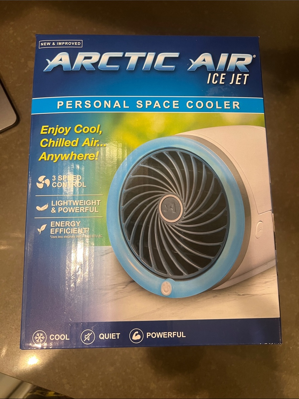 Ice Jet Personal Space Cooler - Blue